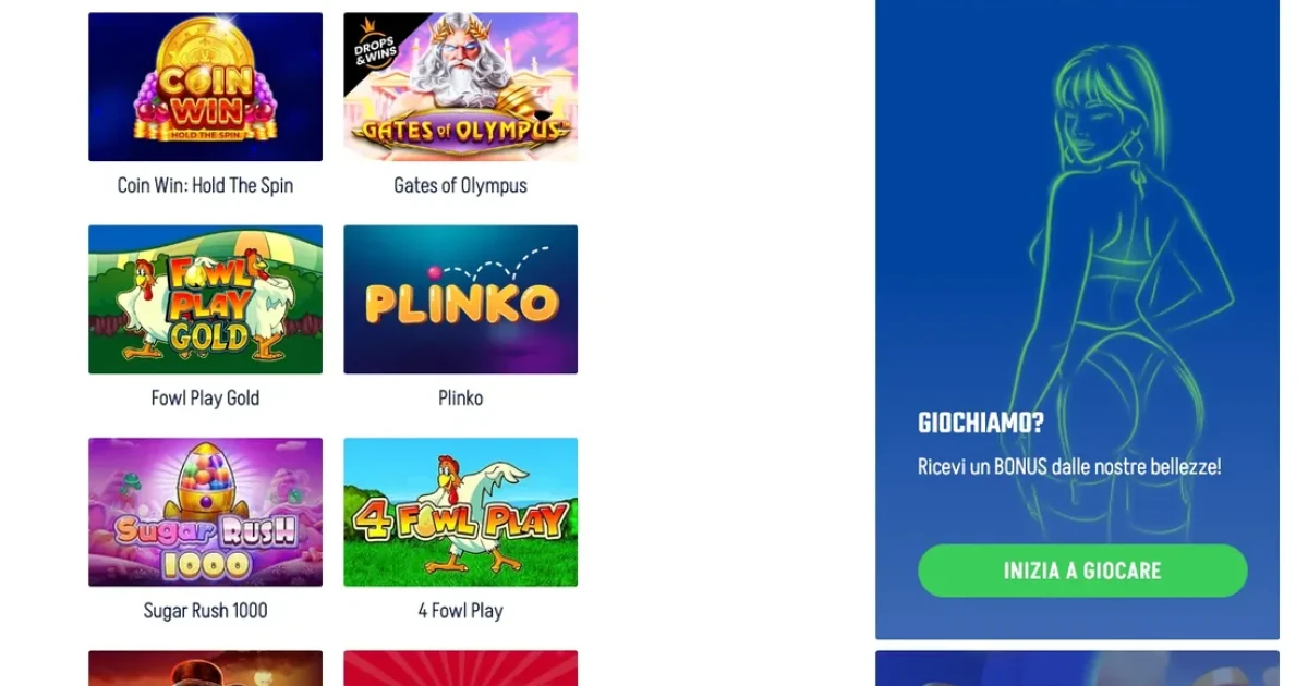 Winnita Casino - Accedi e ottieni 1500€ di bonus