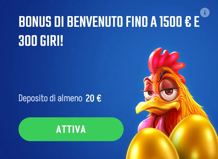 Bonus di benvenuto