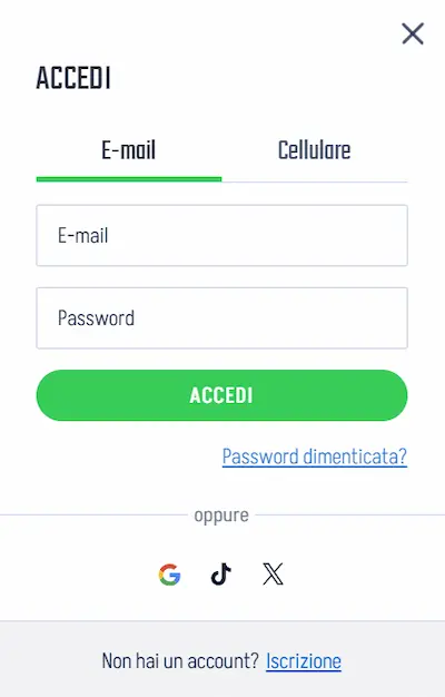 Winnita Casino login