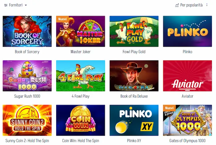 Winnita Casino live